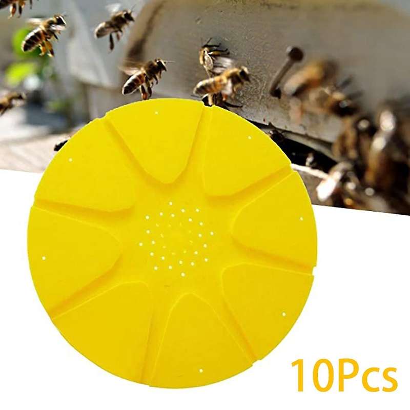 10pcs Beekeeping Beehive Round 8 Way Bee Escapes Door for Beekeeper