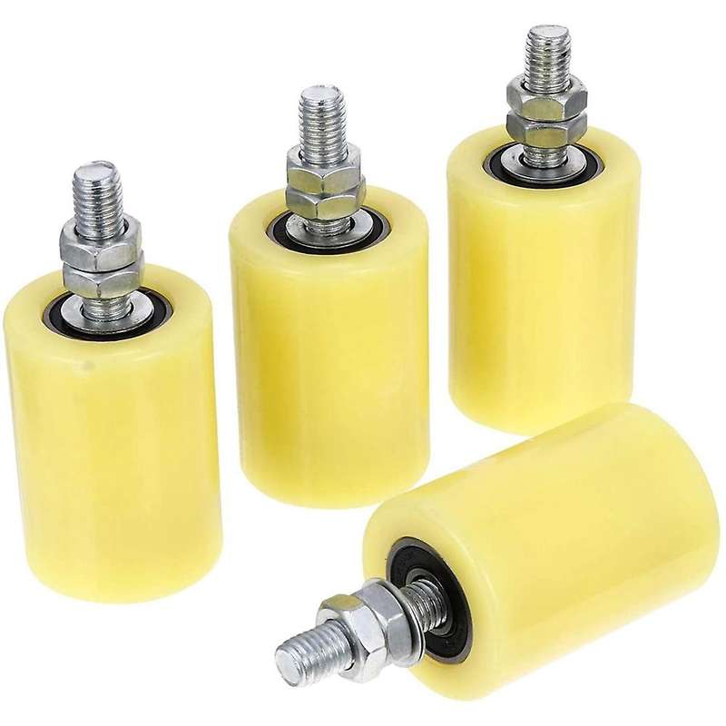 4pcs 50x70mm Nylon Steel Flat Roller for Electric Door Sliding Gate