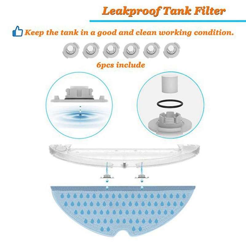 Mop Main Roll Side Brush Filter for Xiaomi Roborock S6 S5 Max S60
