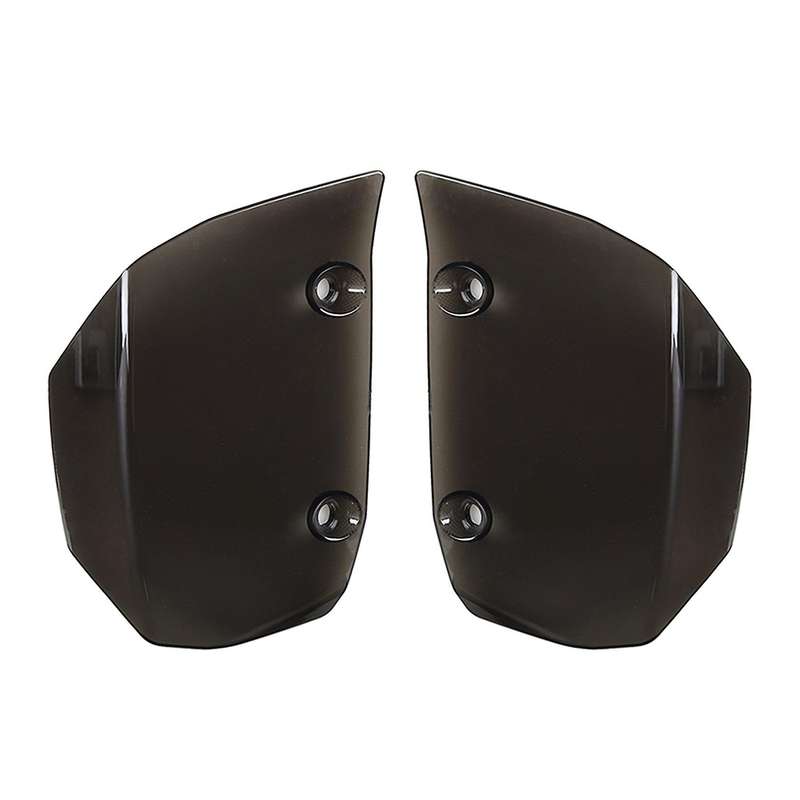 1set Motorcycle Side Widened Windshield Deflector Wind Shield Screen