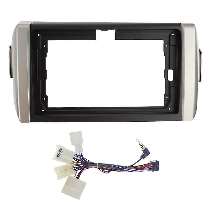 9 Inch Car Fascia for Toyota Innova 2din Fascia Audio Fitting Adaptor