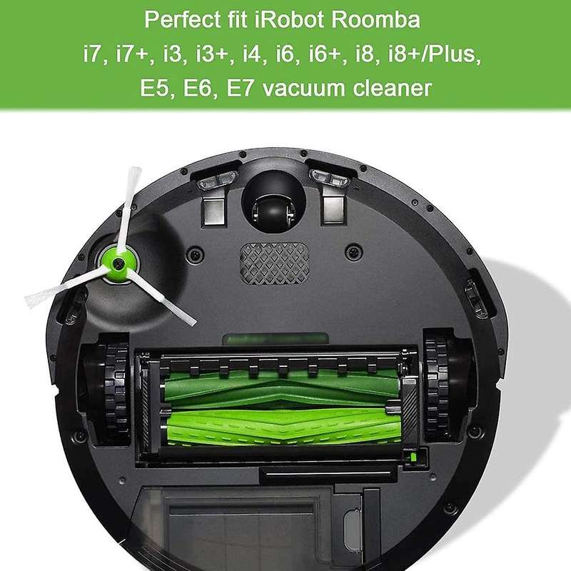 Replacement Rubber Brushes Filters Dust Bags for Irobot Roomba