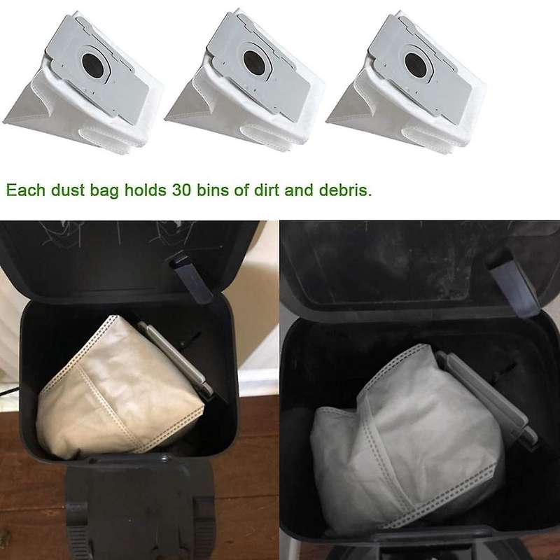 Replacement Rubber Brushes Filters Dust Bags for Irobot Roomba