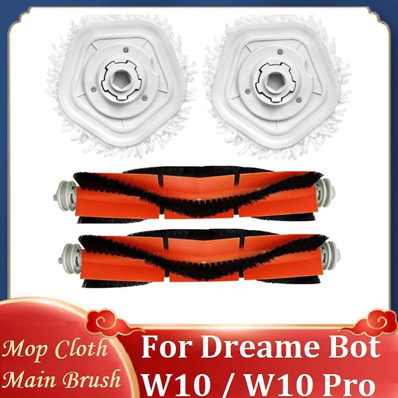 4pcs for Dreame Bot W10 / W10 Pro Robot Vacuum Cleaner