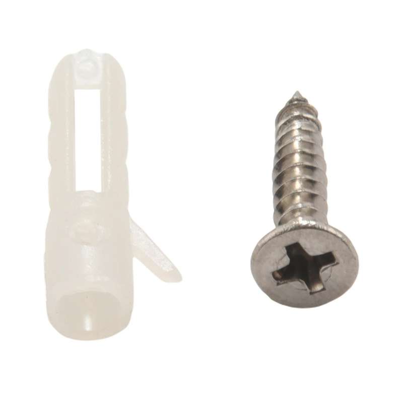 24pcs 3/4 X 1 Inch Sign Holders Standoff Screws Wall Stainless Steel