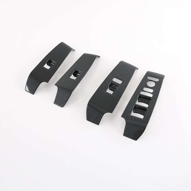 For Honda Civic 2022 + Rhd Carbon Fiber Window Lift Armrest Panel