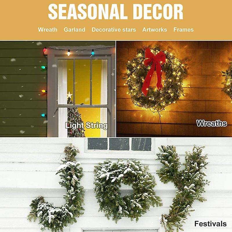 Vinyl Siding Hooks for Hanging [60 Pack], No-drilling Needed Hangers