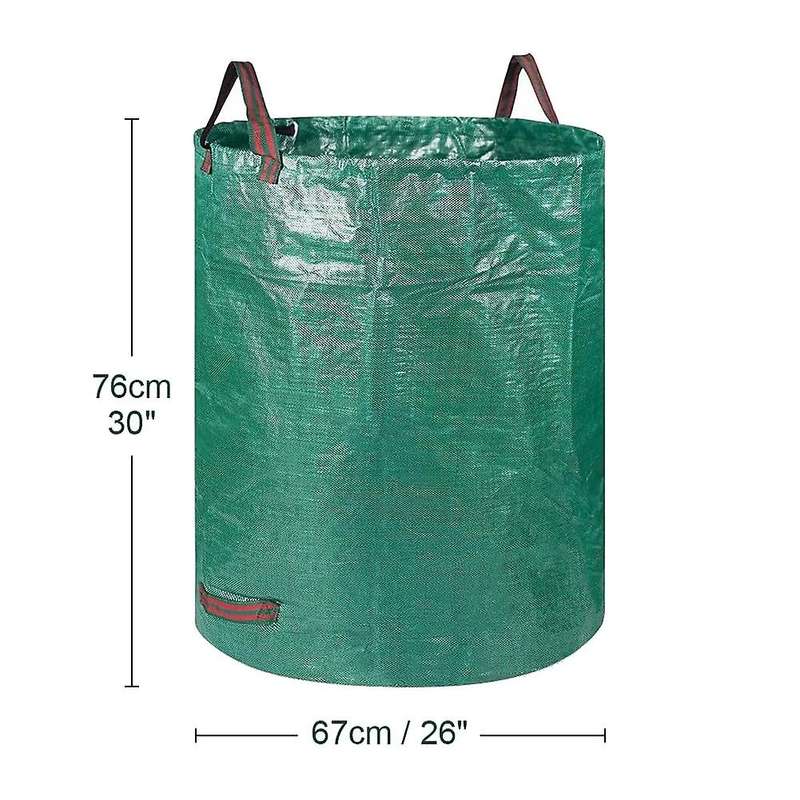 3pack 72 Gallons Reusable Bags Leaf Yard Waste for Gardening Lawn