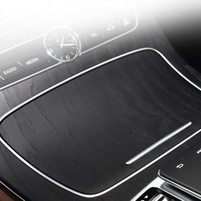 For Benz E-class W213 Water Cup Holder Electroplating Trim Strip