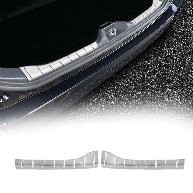 Stainless Steel Brushed Trunk Inner Guard for Toyota Voxy 2022,black