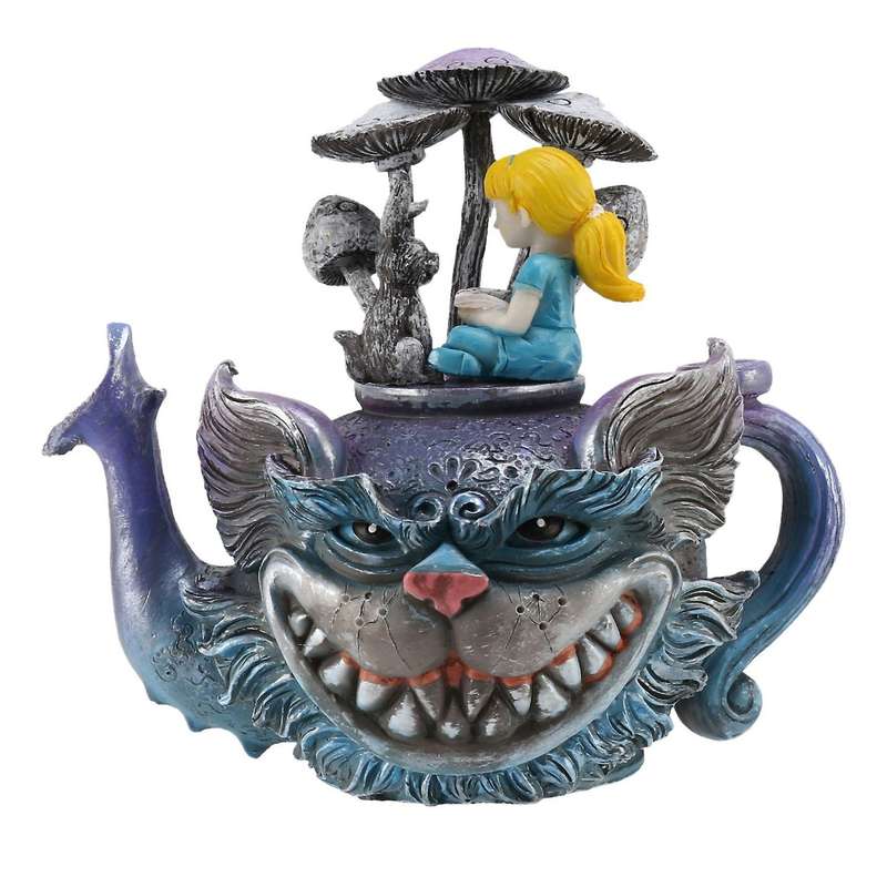 Handmade Art Cat Teapot Devil Cat Creative Home Desktop Decorations F
