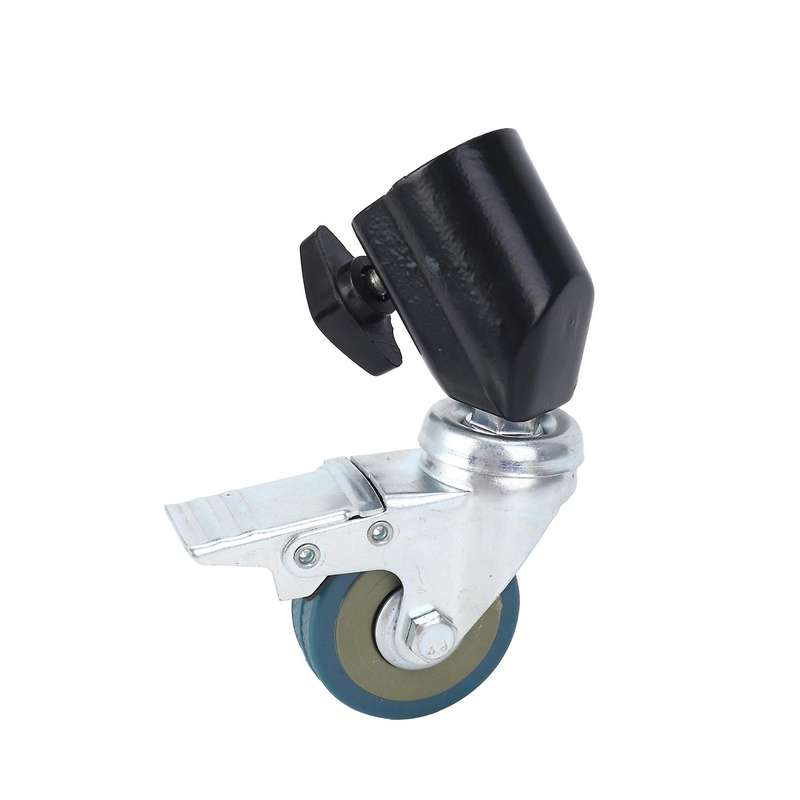 3pcs 22mm Universal Caster Tripod Pulley for Light Stands/studio Boom