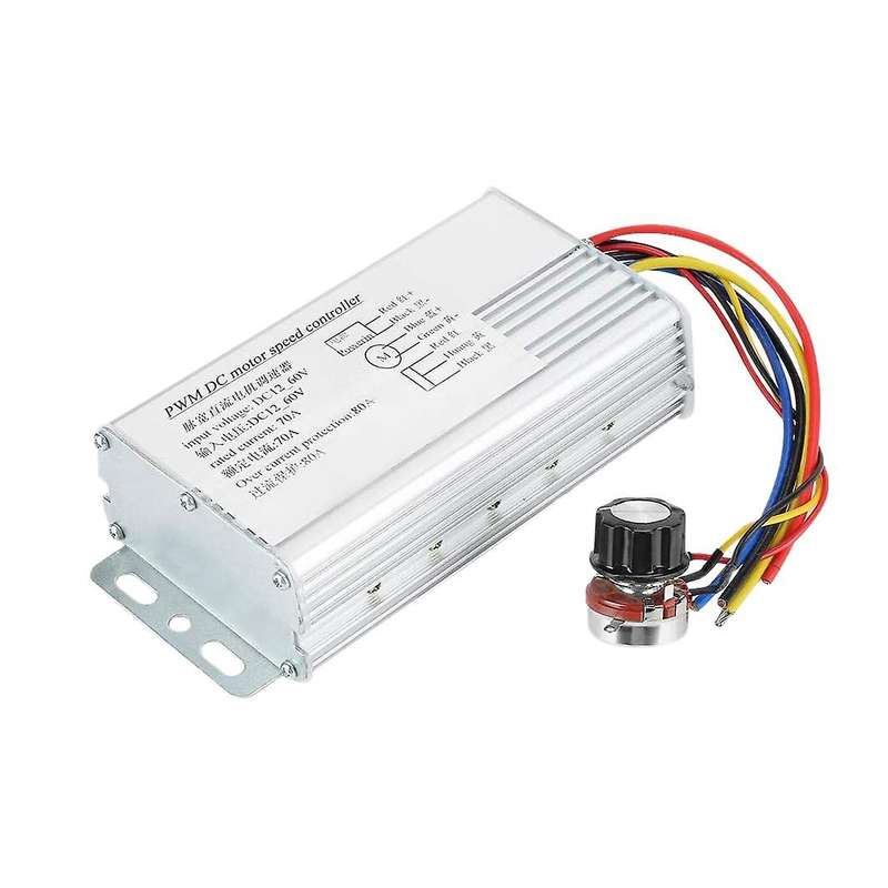 12v-60v 70a Dc Pwm Motor Speed Controller Speed Control Driver Switch