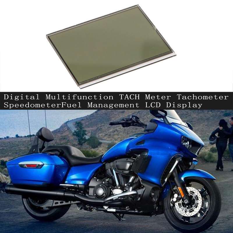 1pcs Digital Multifunction Tach Meter Lcd Display for Yamaha