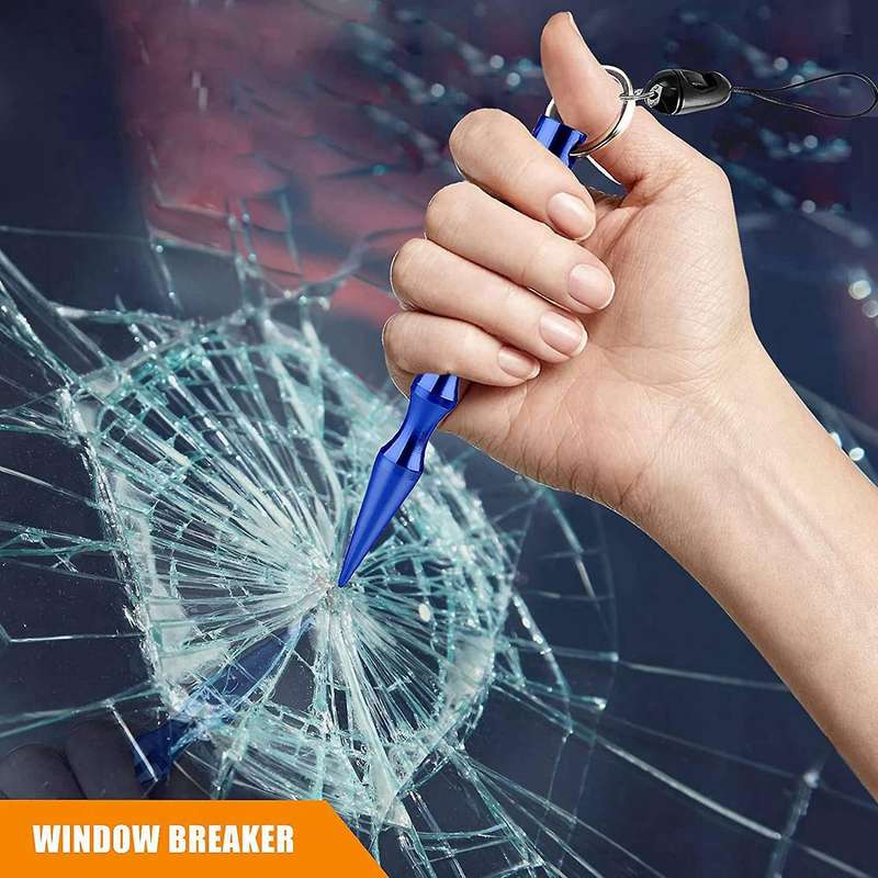 18 Pack Portable Safety Defense Keychains, Window Breaker Safety