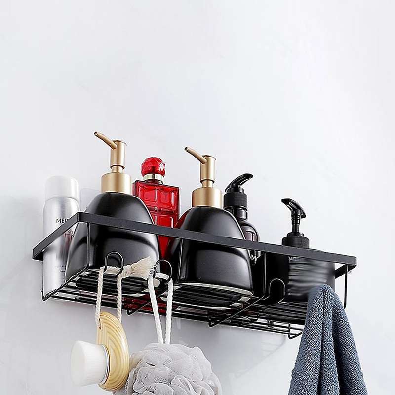 Shower Caddy Shelf Organizer with 2 Soap Dishes, Bathroom Shelves