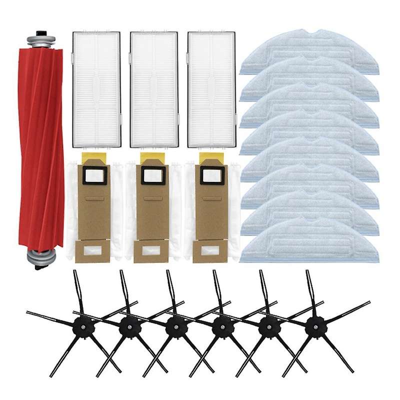 21pcs for Xiaomi Roborock S7 T7s Plus Vacuum Cleaner Parts Main Brus