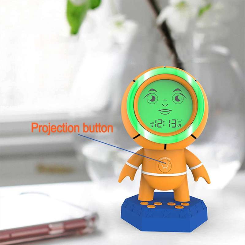 Electronic Clock Static Projection Basketball Alarm Clock Us Plug