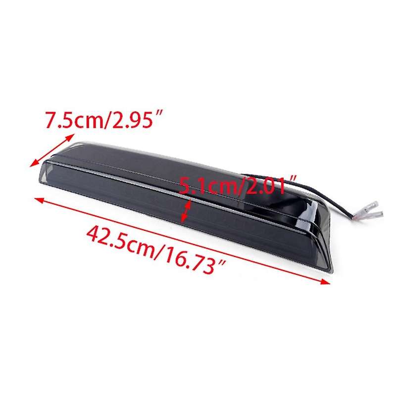 Car Black Rear Led 3rd Brake Light Strip for Frontier Titan 2004- 15