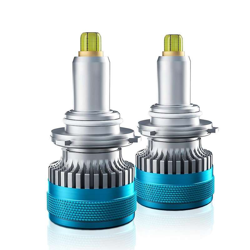 Car 360 Led Headlight Bulb Fog Lighting Turbo Mini Lamp 9012