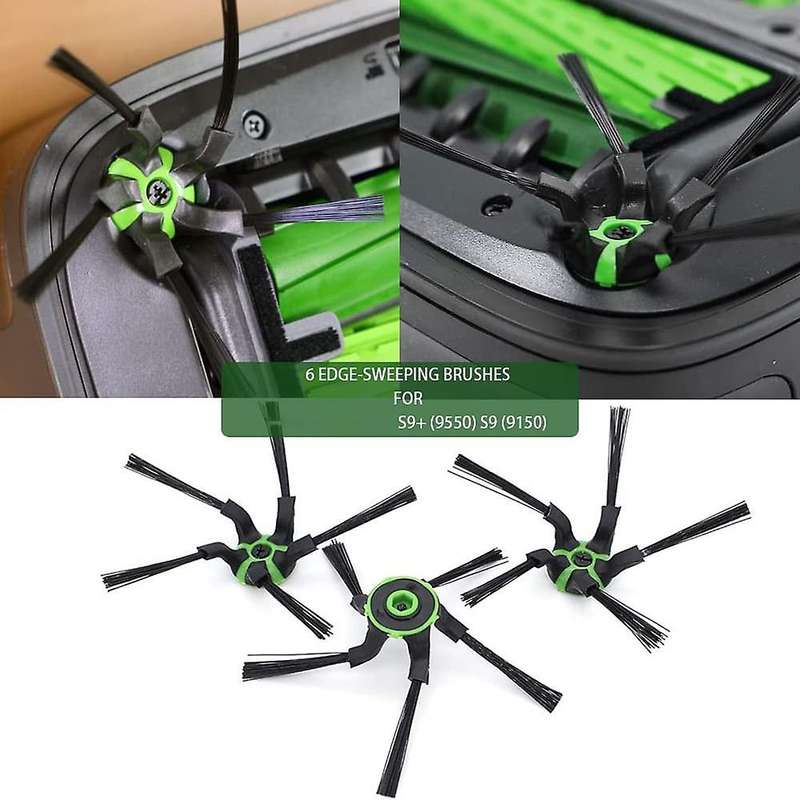 Roller Brush Side Brushes Hepa Filters Dust Bags for Irobot Roomba S9