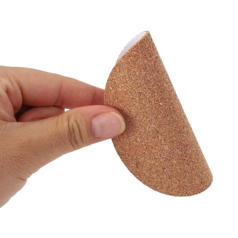 120pcs Round Hexagon Square Reusable Cork Mat, for Coasters and Diy