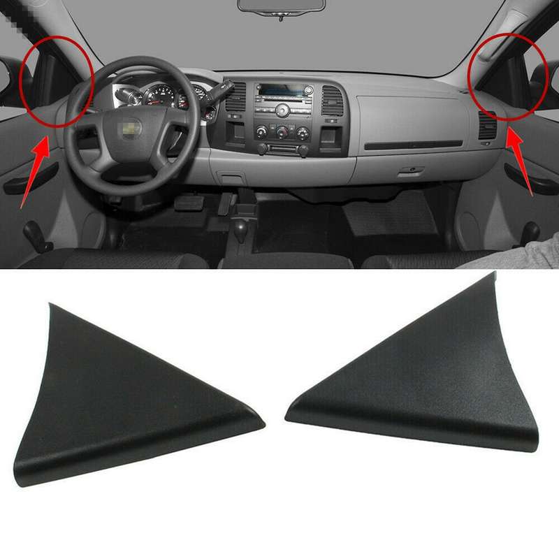 1 Pair Interior Door Upper Trim Panel 25857289 15873741 15919822