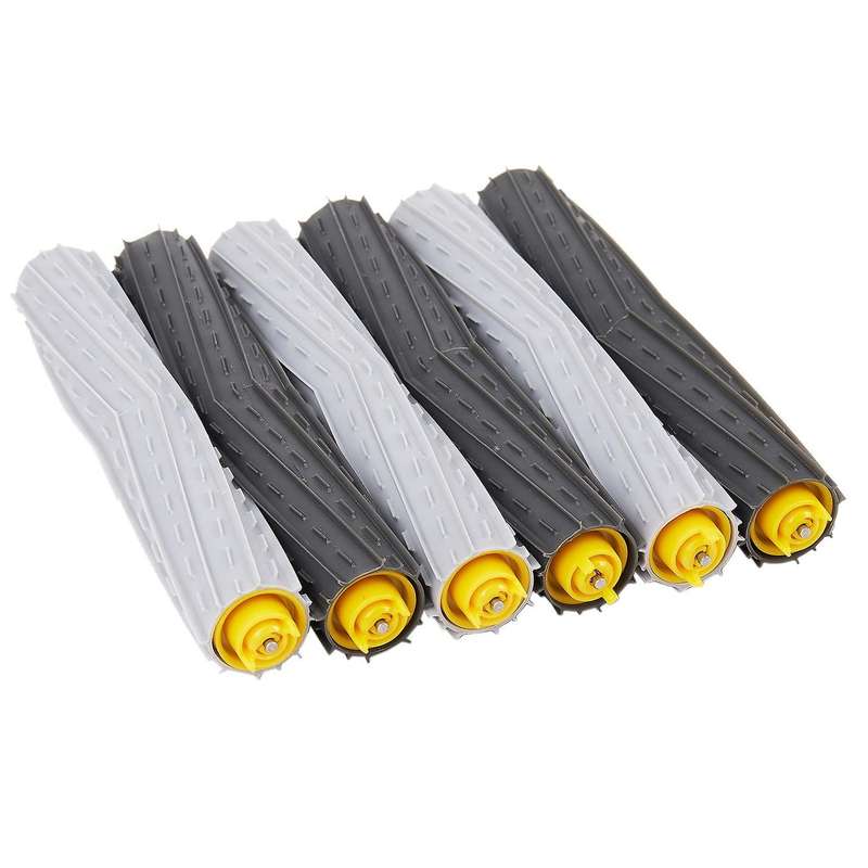 6set/12pcs Tangle-free Extractor Brush for Irobot Roomba 800 Series