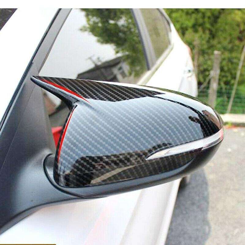Car Abs Rearview Mirrors Cover Trim for Hyundai Elantra 2017-2020