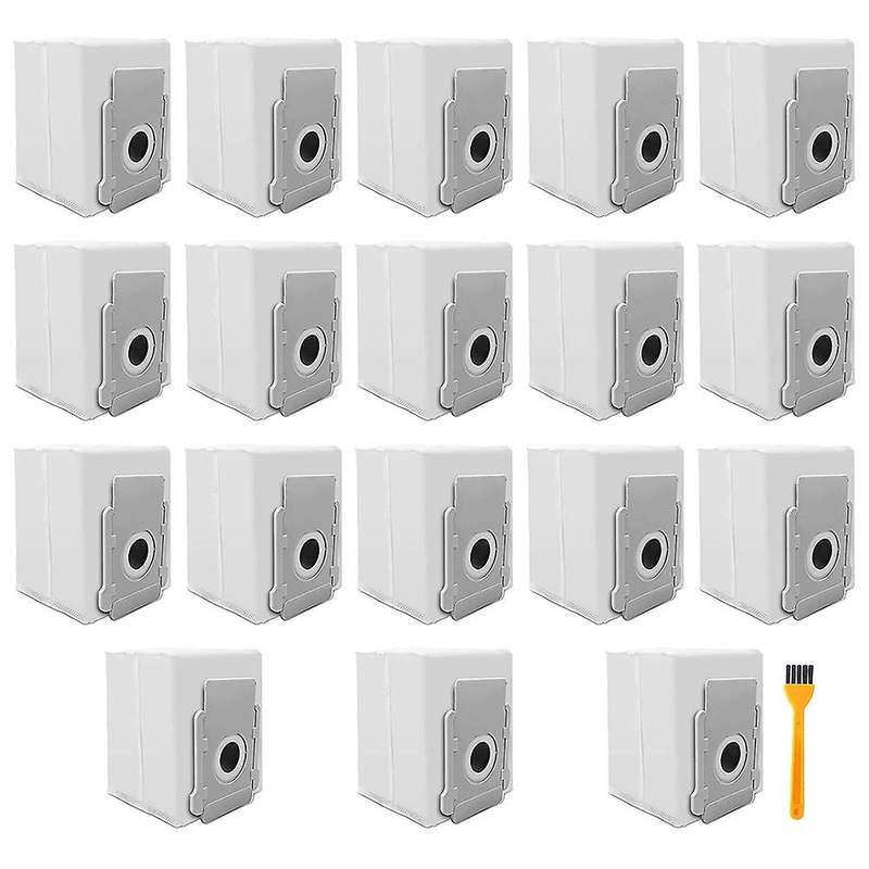 18 Pack Vacuum Bags for Irobot Roomba I7 I8 I3 I4 I6 I and S Series