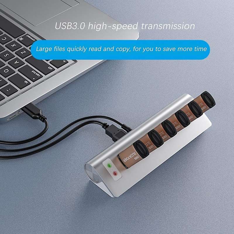 Usb3.0 Docking Station Usb3.0+audio Interface+tf/sd Dual Card Slot