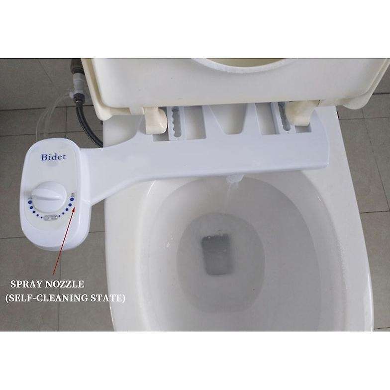 Fresh Water Spray Mechanical Bidet Toilet Seat Attachment 7/8