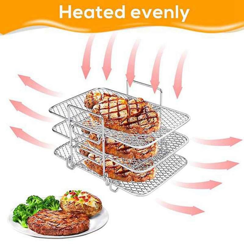 Air Fryer Rack for Ninja Dual Xl Air Fryer, Dz201 Dz401 Air Fryer
