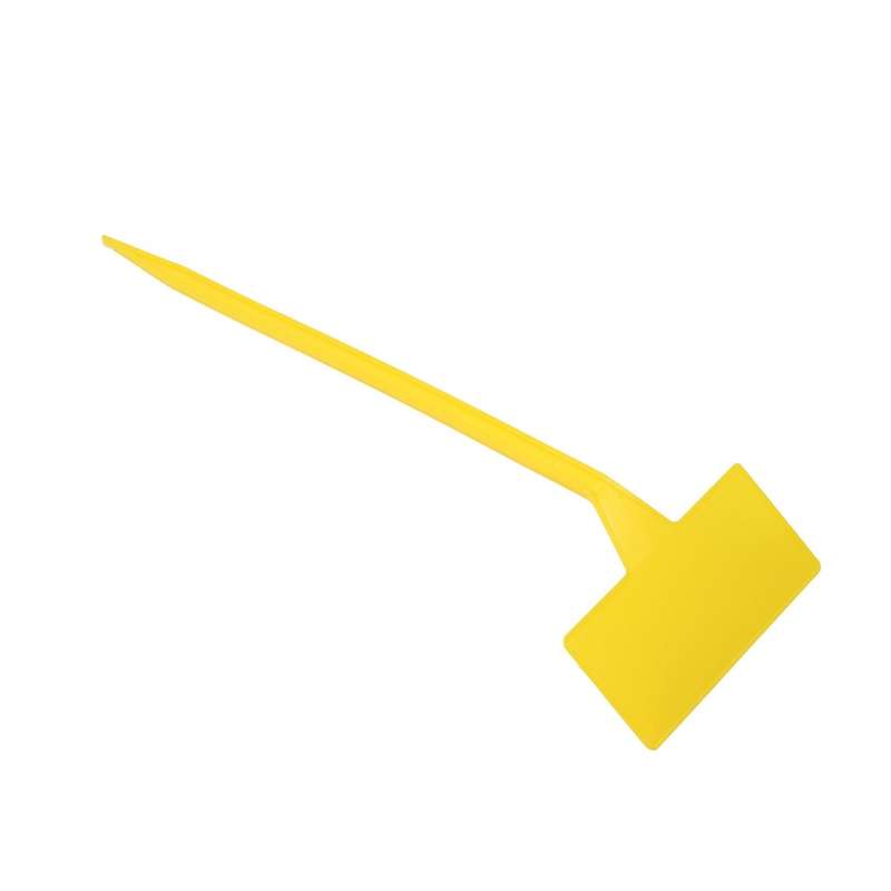 Gardens Planting Tools 100 Pcs Bonsai Plastic Labels Garden Yellow