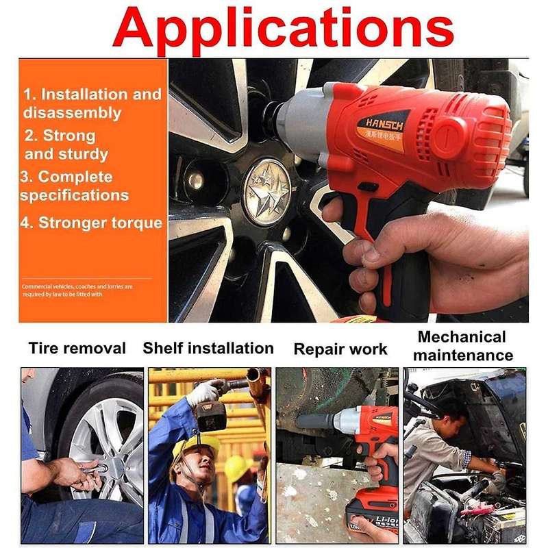 21pcs Electric Impact Wrench Set Kit for Electric Drill Wrench