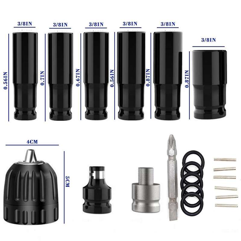 21pcs Electric Impact Wrench Set Kit for Electric Drill Wrench