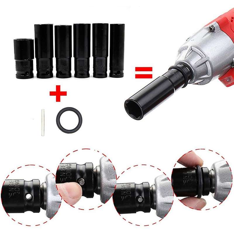 21pcs Electric Impact Wrench Set Kit for Electric Drill Wrench