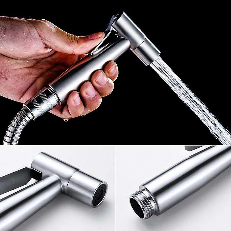 Hand-held Sprayer with Adjustable Water Pressure, A Bidet Spray Hose