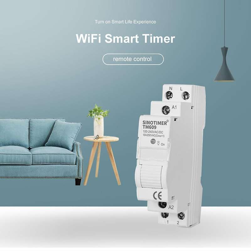 Sinotimer Tm609 Wifi Smart Timer Switch Tuya App Remote Control