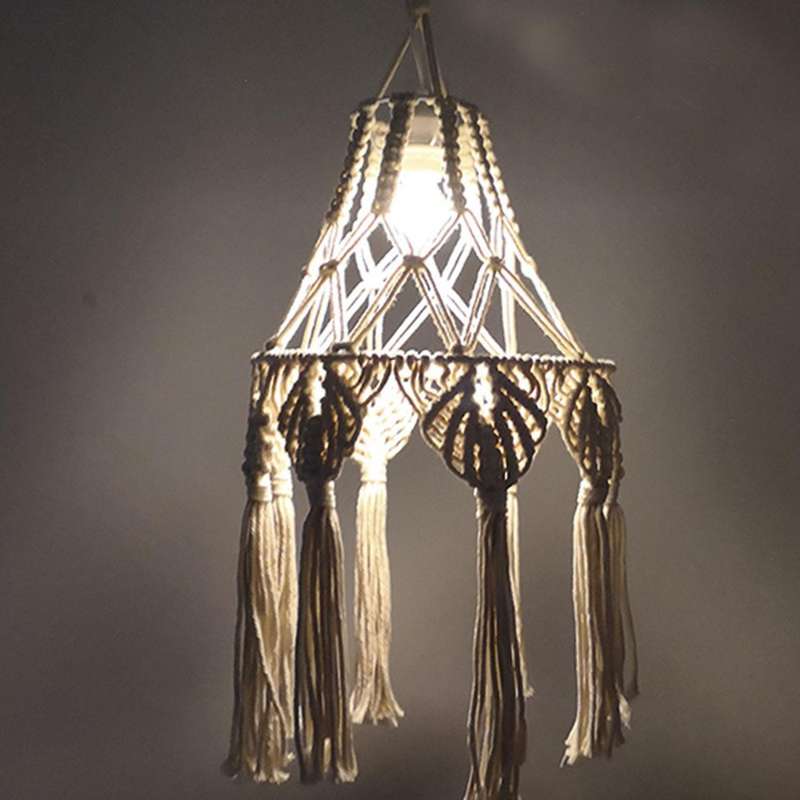 Bohemian Handmade Lampshade Decoration Tapestry Lampshade Bedroom