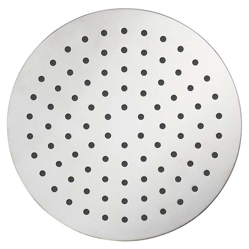 Round Stainless Steel Shower Head Rainfall Shower Chrome 200x200mm