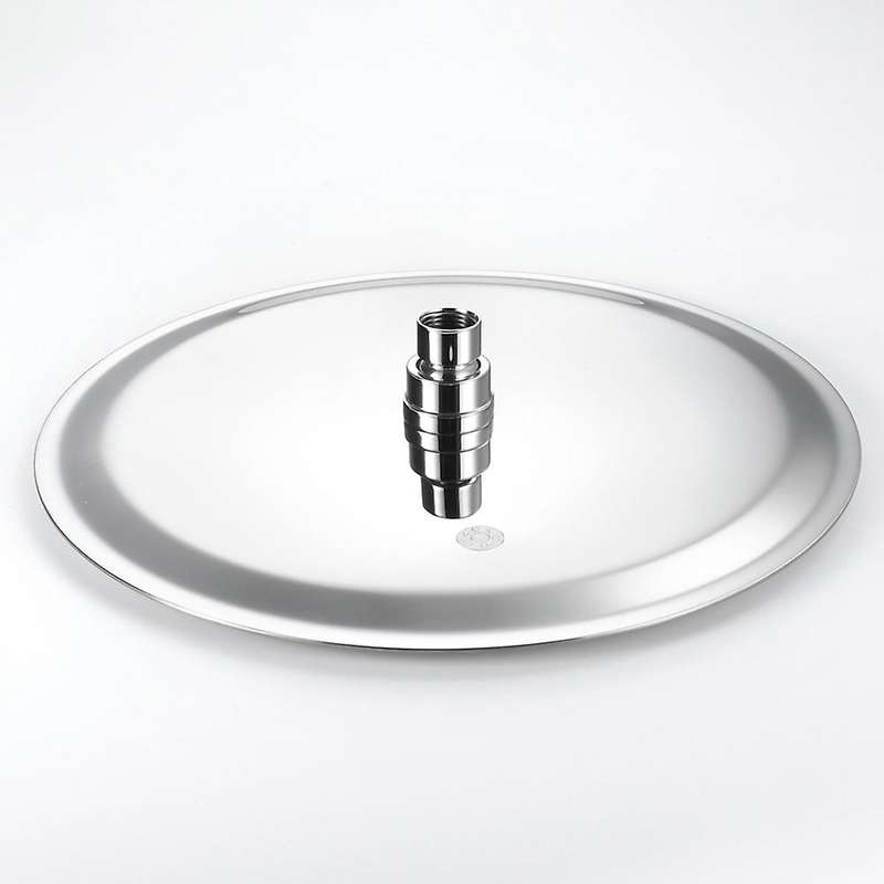 Round Stainless Steel Shower Head Rainfall Shower Chrome 200x200mm