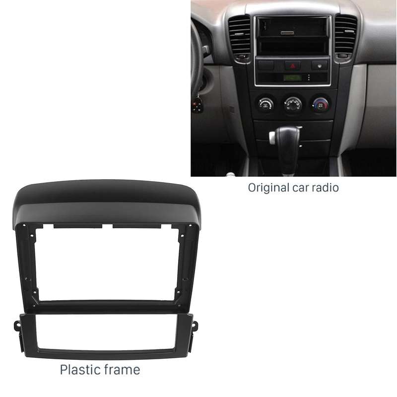 9 Inch Car Fascia for Kia Sorento 2004-2008 2din Stereo Fascia