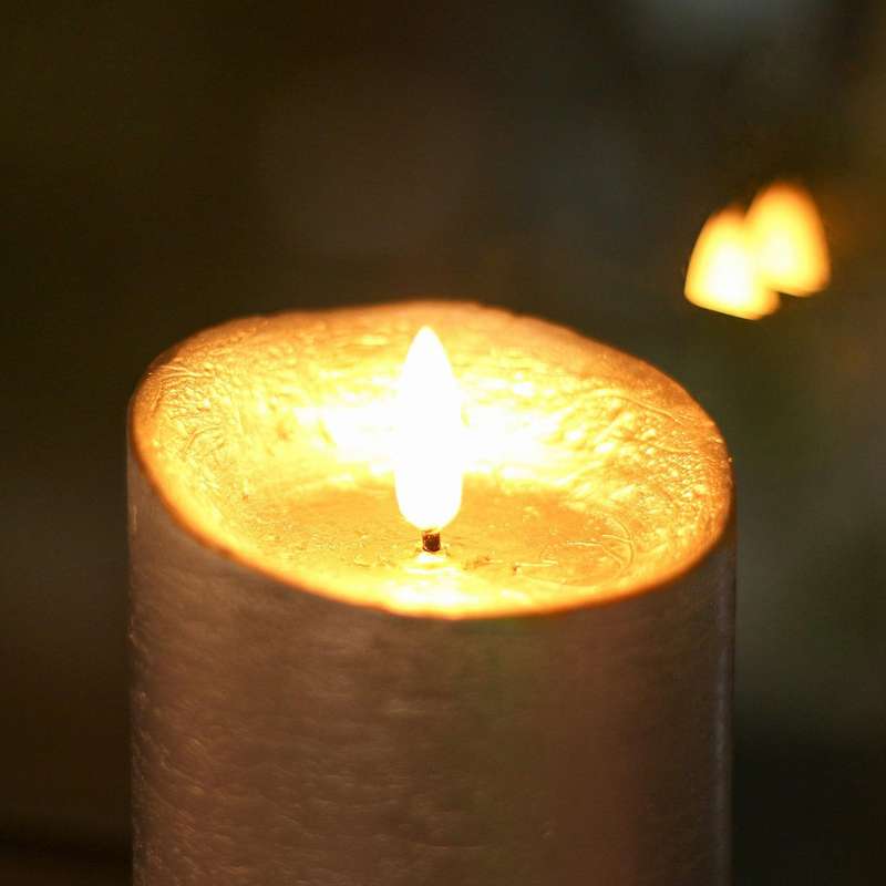 3pcs Control Candle Lights New Year Led Lights Battery Powered B