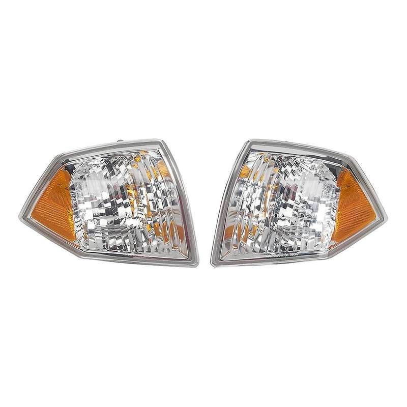 2pcs Car Parking Light Turn Signal Corner Light Housing for Jeep