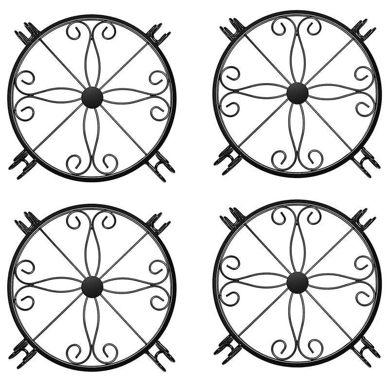 Metal Plant Stand for Indoor Plants, Heavy Duty Potted Holder, Black