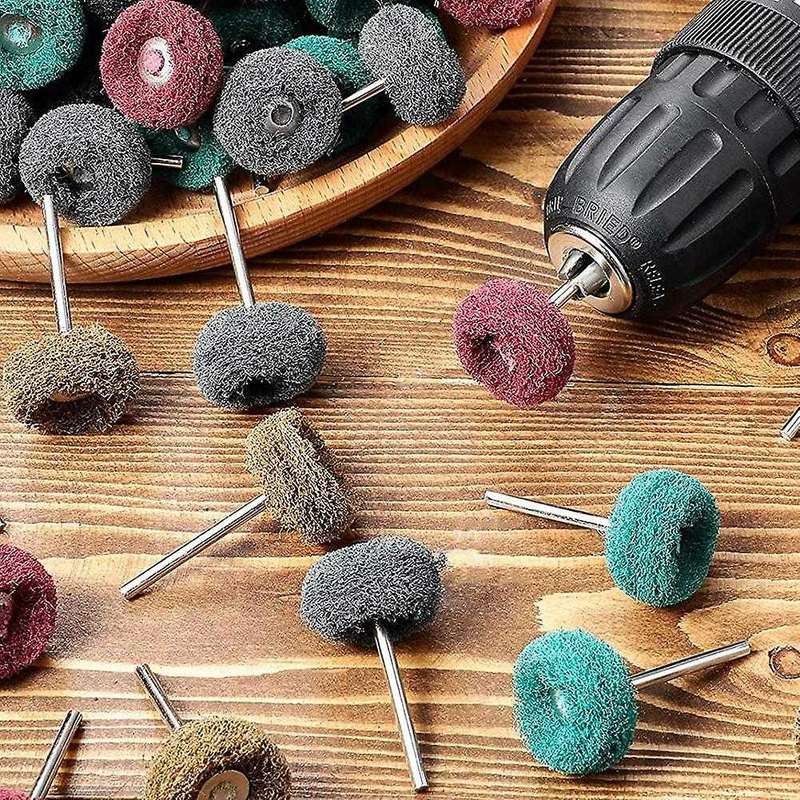 150pcs Abrasive Wheels Abrasive Buffing Polishing Wheels Burr Grit