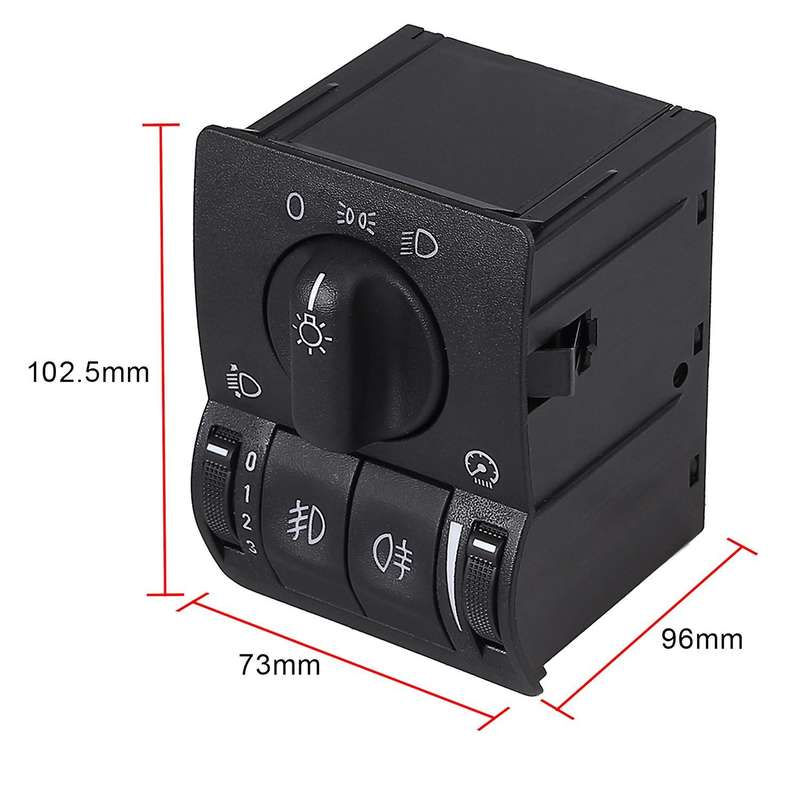 Auto Main Light Switch 6240097 for Opel Astra G Zafira A