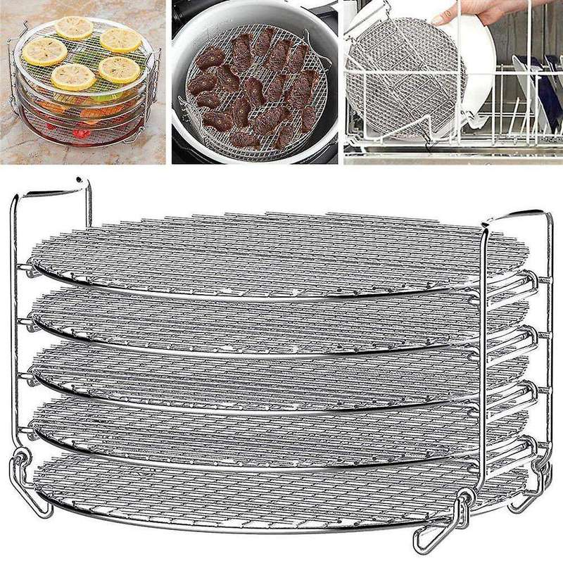 For Dehydrator Stand, Grill Stand Air Fryer with Five Layers Grade
