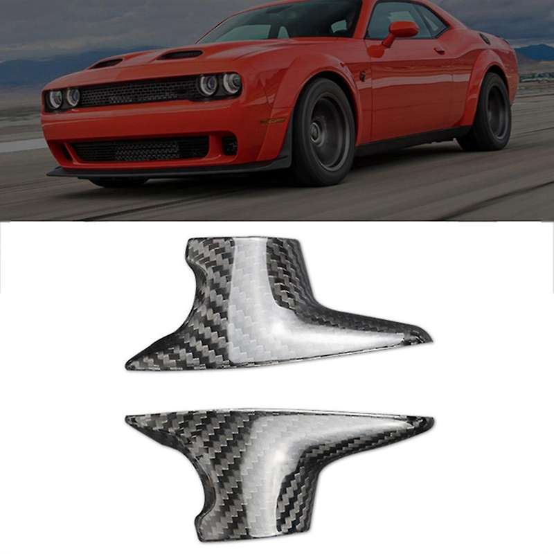 Carbon Fiber Gear Shift Knob Cover Trim Gear Shift Head Decoration